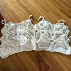 Bundle of 7 Vintage Maidenform Letter Perfect Wireless Bra Style 7218 Size 36C